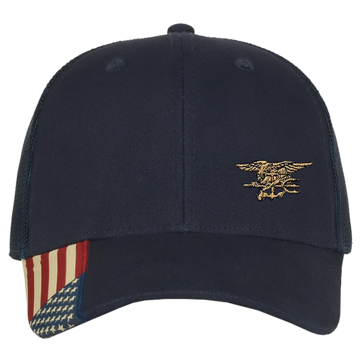 USA Flag Trident Mesh Cap – UDT-SEAL Store