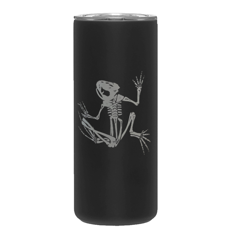Bone Frog Black Slim Can Cooler/Tumbler UDTSEAL Store