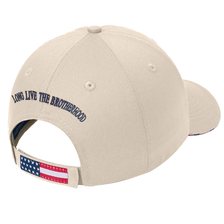 Trident Americana Flag Long Live the Brotherhood Cap – UDT-SEAL Store