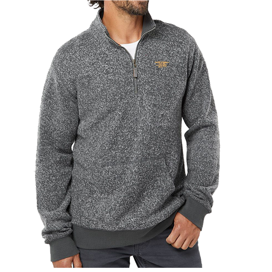 Trident Aspen Fleece Quarter Zip Sweatshirt – UDT-SEAL Store