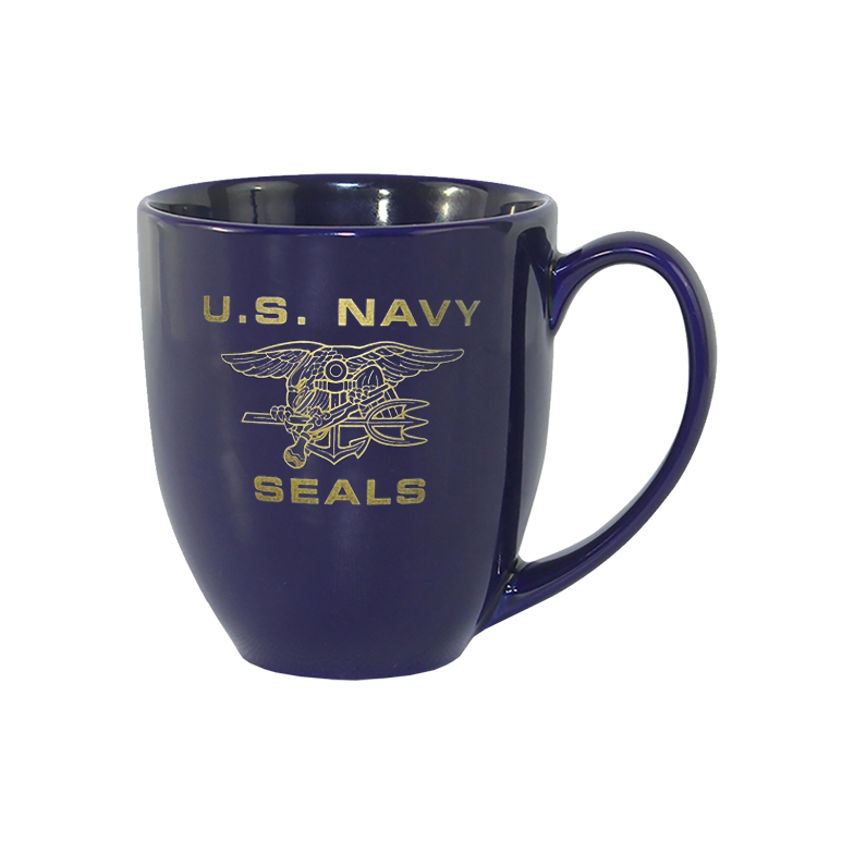 U.S. NAVY SEALS Trident 16 oz Bistro Mug – UDT-SEAL Store