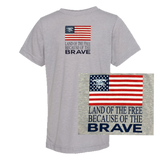 Brave Youth Gray Melange Tshirt