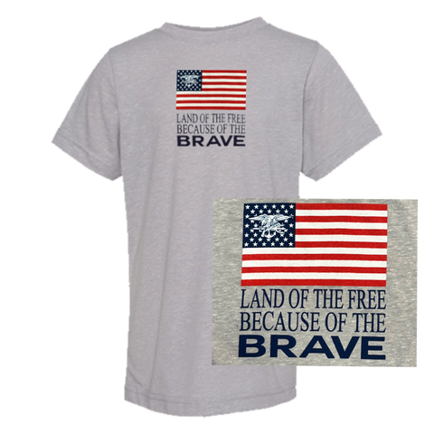 Brave Youth Gray Melange Tshirt