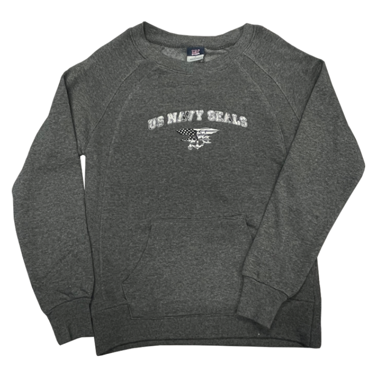 Us navy sales crewneck sweatshirt