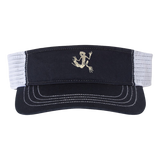 Bone Frog Navy Trucker Visor