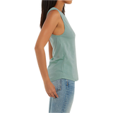 Women's Trident Dusty Blue Jersey Muscle Tank