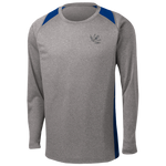 Bone Frog Vintage Heather/Royal Long Sleeve Colorblock Contender Tee