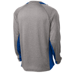 Bone Frog Vintage Heather/Royal Long Sleeve Colorblock Contender Tee