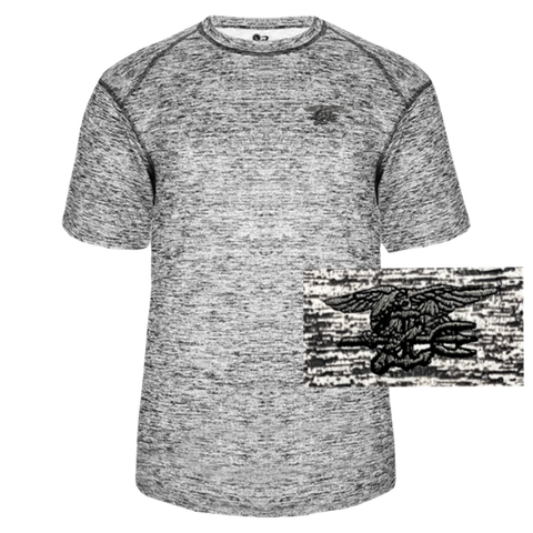 Men's Trident Graphite Badger Short Sleeve Performance T-shirt