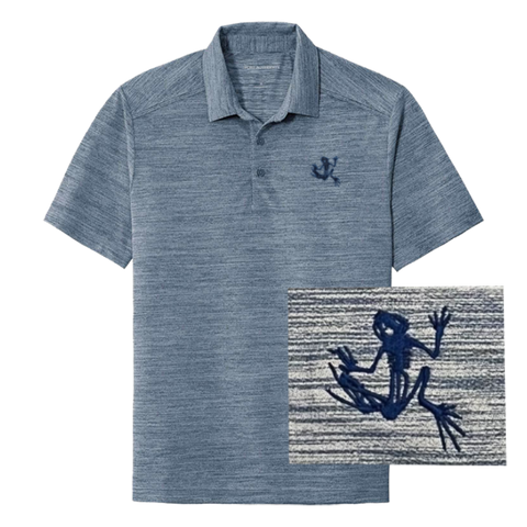 Bone Frog Stretch Heather Polo