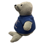 Mini Me Gray Plush Seal with Navy SEAL T-shirt