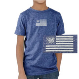 Trident Flag Youth Harborside Melange Tshirt