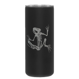 Bone Frog Black Slim Can Cooler/Tumbler