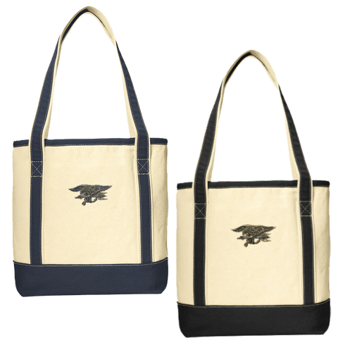 Trident Canvas Boat Tote Bag