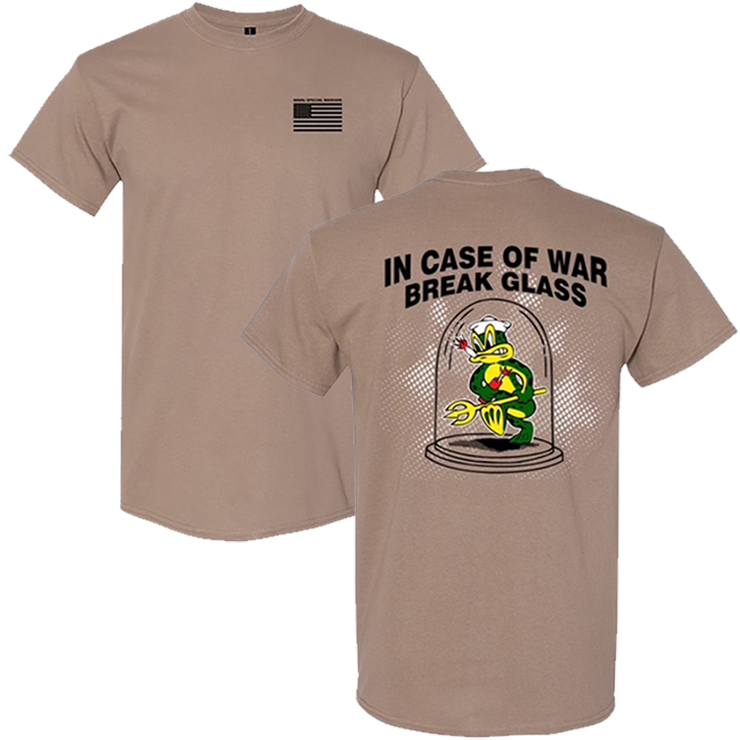 In Case of War Break Glass T-shirt – UDT-SEAL Store