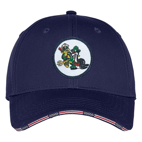 Blue Americana Cap with Freddy & Sammy Patch