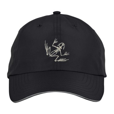 Bone Frog Classic Black Pitch Performance Cap