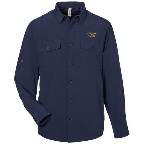 Trident Men's Ultra UVP Long Sleeve Marina Shirt