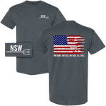 One Shot, One Kill, No Luck, All Skill NSW T-shirt