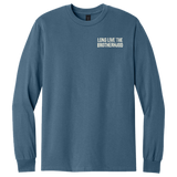 American Flag One Team One Fight Trident Long Sleeve T-Shirt