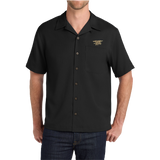 Port Authority Trident Easy Care Black Camp Shirt