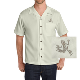 Port Authority Bone Frog Easy Care Ivory Camp Shirt
