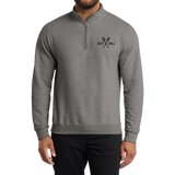 Trident Quarter Zip Graphite Heather Pullover Sweatshirt