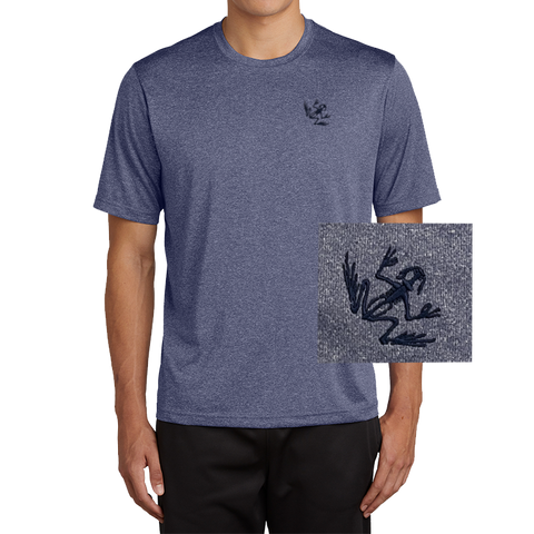 Men's Bone Frog Racer Mesh Navy Heather Tee