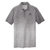 Bone Frog White/Graphite Ombre Heather Performance Polo