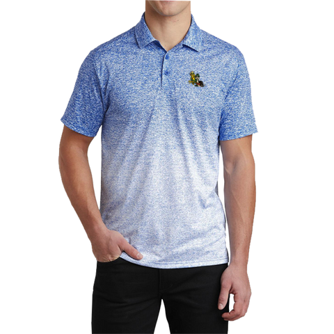 Freddy & Sammy True Royal/White Ombre Heather Polo