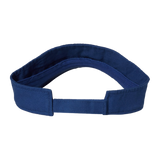 Gold Trident Bio-Washed Royal Blue Visor