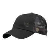 Bone Frog Garment Washed Black Flag Offroad Cap