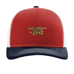Trident Red White and Blue Trucker Hat