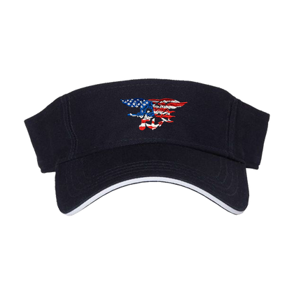 Trident Red/White/Blue Sandwich Visor