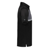 Bone Frog Prism Bold Black and Gray Polo