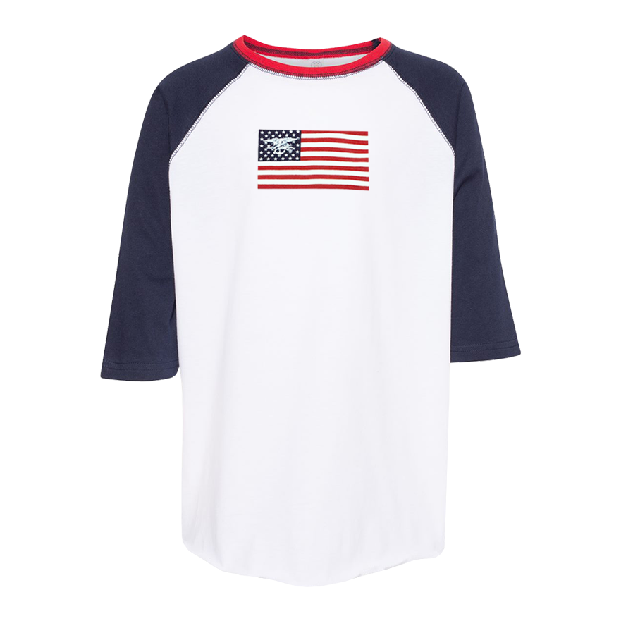 Majestic Boston Red Sox Red White This Season 3/4-Sleeve Raglan T-Shirt W  patch