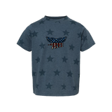 Stars and Stripes Trident Star Print Toddler Tee