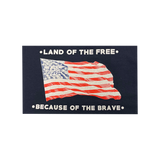 Youth Trident Flag Land of the Free Crewneck Sweatshirt