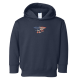 Toddler Red/White/Blue Trident Navy Hoody