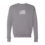 Trident Flag Sponge Fleece Crewneck Sweatshirt