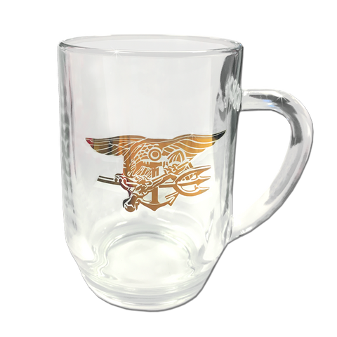 Trident Glass Coffee Mug - UDT-SEAL Store
 - 1