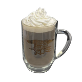 Trident Glass Coffee Mug - UDT-SEAL Store
 - 2
