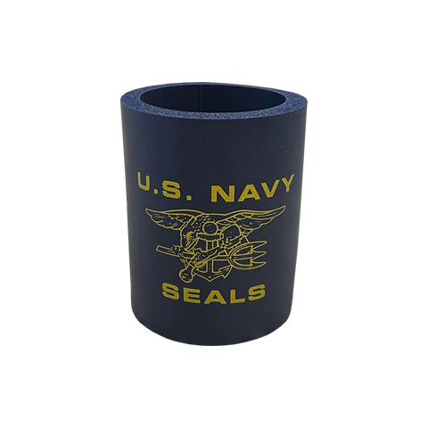 US NAVY SEALS Koozie with Trident