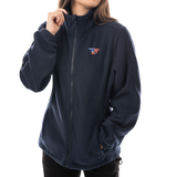 Ladies Trident Flag Polar Fleece Full Zip Jacket