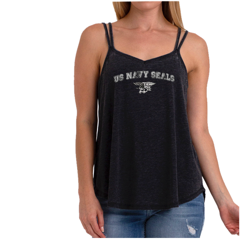 Ladies US NAVY SEALS Strappy Tank