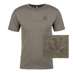 Men's Next Level Bone Frog Unisex Triblend Tshirt