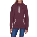 Ladies Trident Cowl Neck Sweatshirt