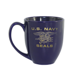 US NAVY SEALS Trident 16 oz Bistro Mug