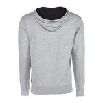 Bone Frog Heather Gray/Black French Terry Fleece Hoodie