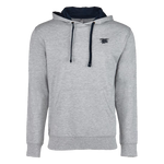 Trident Heather Gray/Navy French Terry Fleece Hoodie